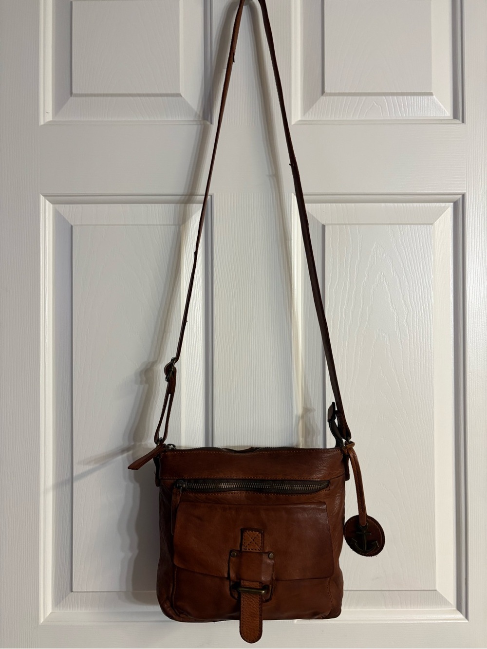 Harbour 2nd “Hayden” Leather Crossbody Bag